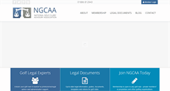 Desktop Screenshot of ngcaa.co.uk