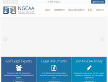 Tablet Screenshot of ngcaa.co.uk